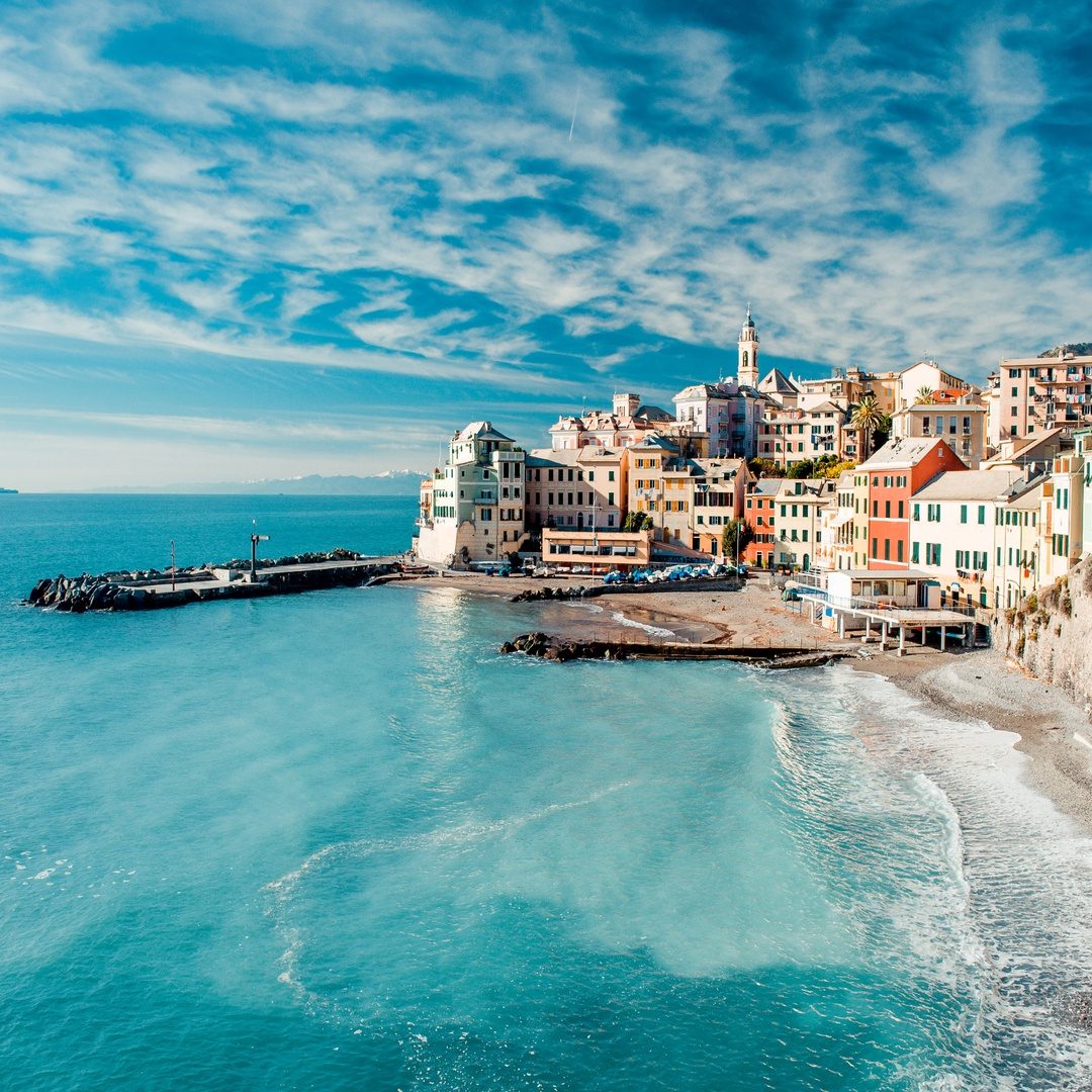 Vista de Bogliasco, Italia
