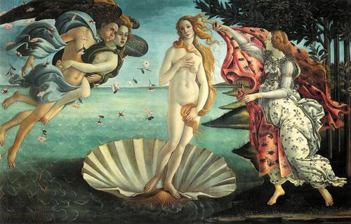 O Nascimento de Vênus, Botticelli
