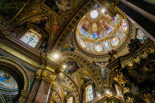 Ceiling of St. George's Basilica, Gozo