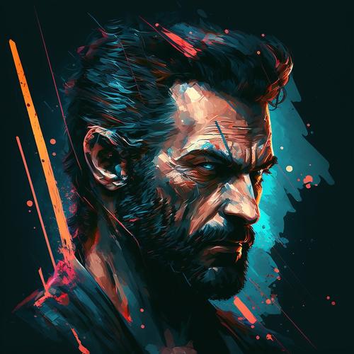 Ilustração do Wolverine