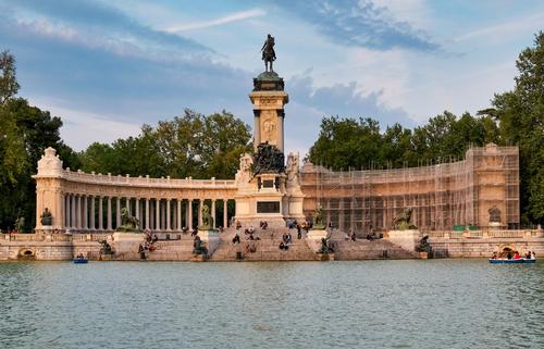 Monumento no Parque El Retiro, Madrid