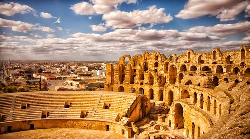 Amphitheatre of El Jem, Tunisia