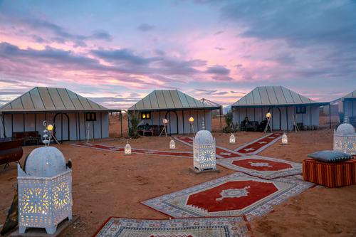 Acampamento no Deserto Merzouga, Marrocos