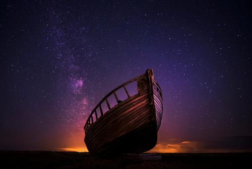 Ship and a sky full of stars