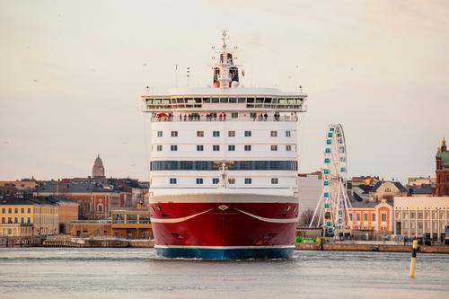 Ship on South Harbour, Finland