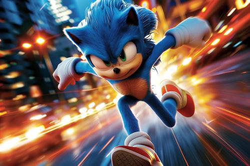 AI Sonic running