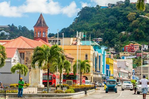 São Vicente e Granadinas, Caribe