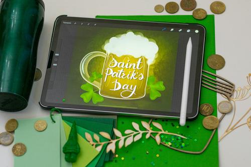 Saint Patrick's Day illustration