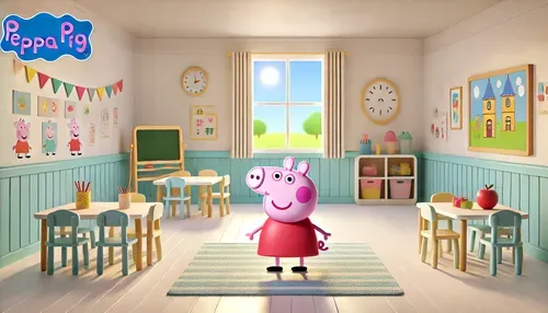 Peppa Pig at school