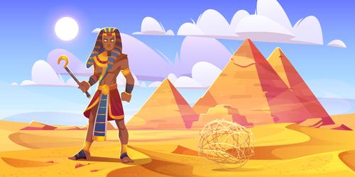 Faraón del antiguo Egipto