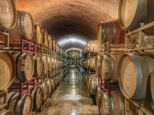 Wine cave, California