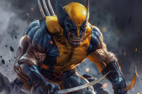 Illustration von Wolverine