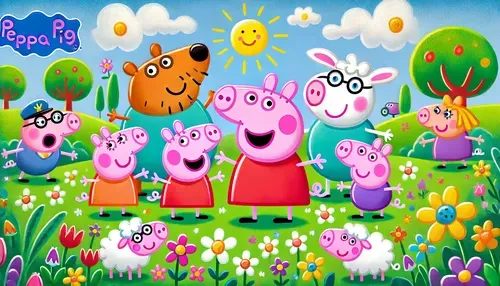 Peppa Pig and friends