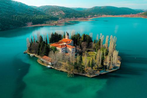 Isla de Visovac, Croacia