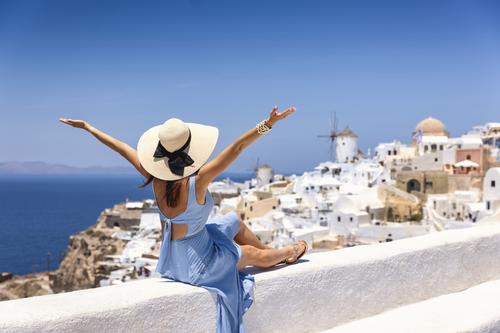 Holiday in Santorini