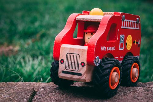 Camión de bomberos de juguete
