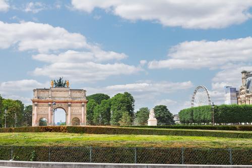 View of Arc de Triomphe, Paris