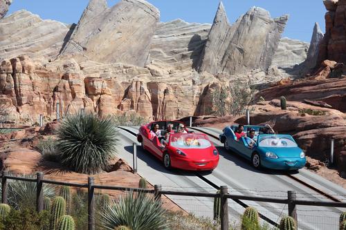 Cars at Disneyland