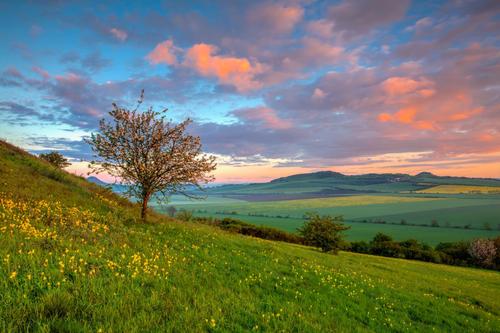 Beautiful landscape in the Czech Republic