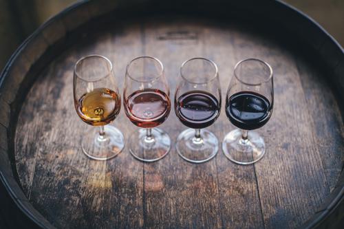 Four Shades of Wine