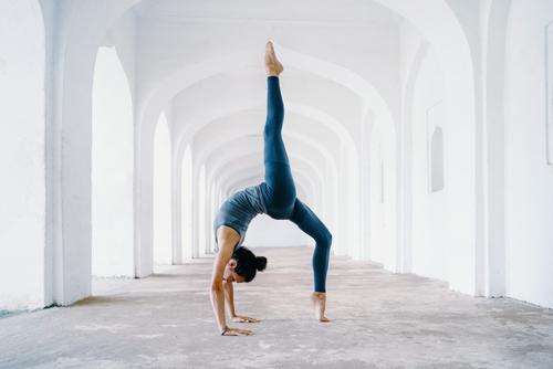 Woman doing Yoga