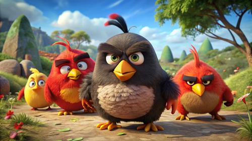 Angry Birds' characters