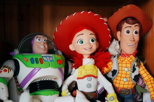 Buzz, Jessie y Woody