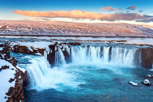 Cachoeira Goðafoss, Islândia