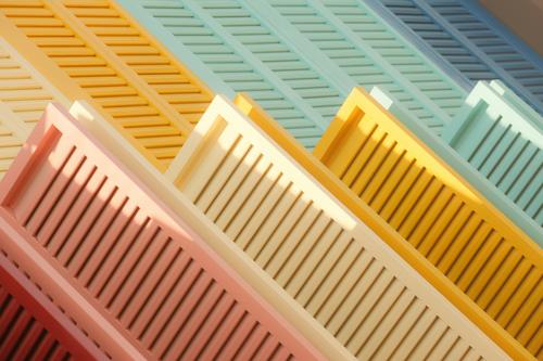 Pastel shutters