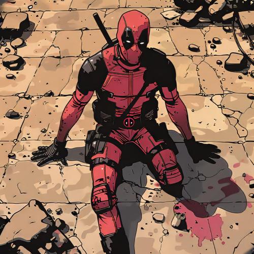 Injured Deadpool