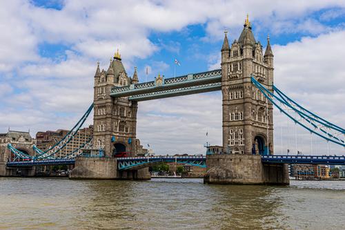A icônica Tower Bridge, em Londres