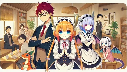 Miss Kobayashi's Dragon Maid - Cafe