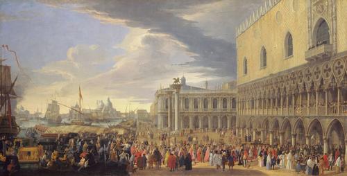 A chegada do conde de Manchester a Veneza