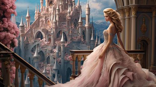 Princesa e seu reino mágico