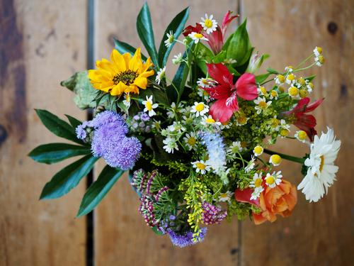 Colorful flower bouquet