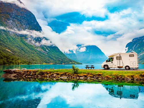 Viaje en caravana por Noruega