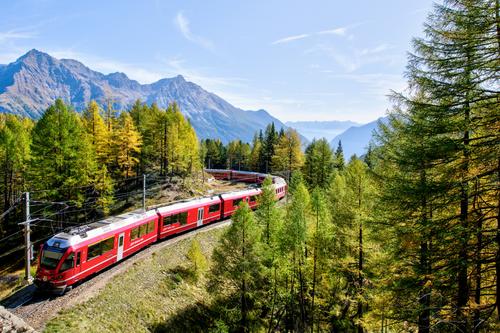 Bernina railway line