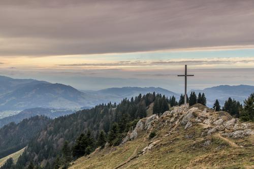 Cross in Hochhädrich, Austria