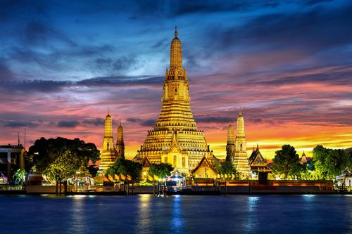 Buddhist temple in Bangkok