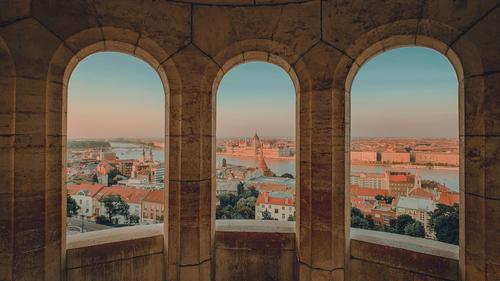 Vista desde el Bastión de los Pescadores en Budapest