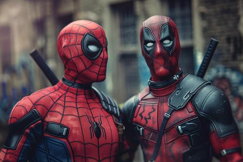 Deadpool and Spiderman