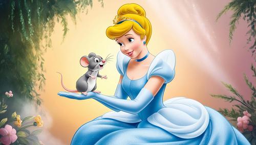 Cinderella and mouse