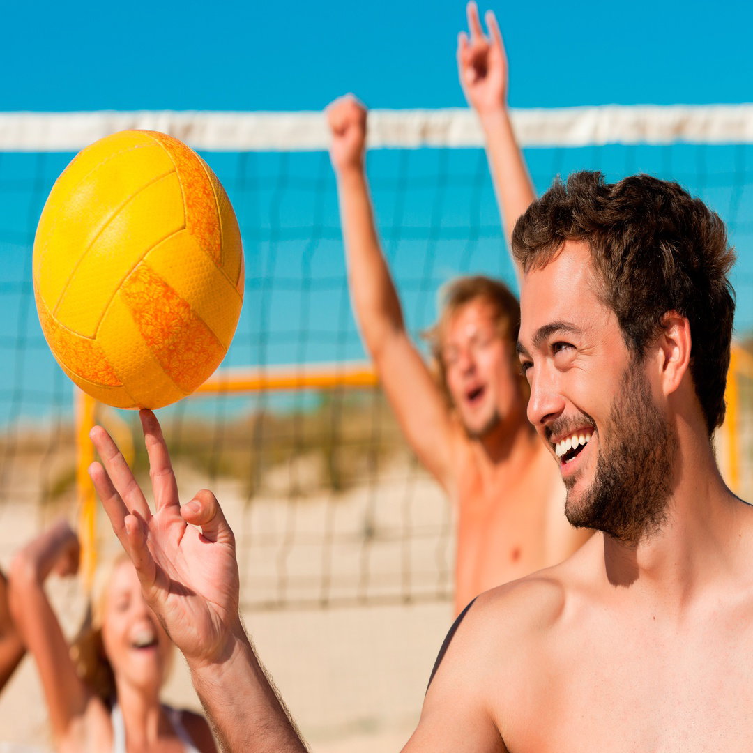 Beach Volleyball Game