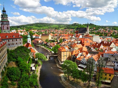 Cidade de Cesky Krumlov, República Checa