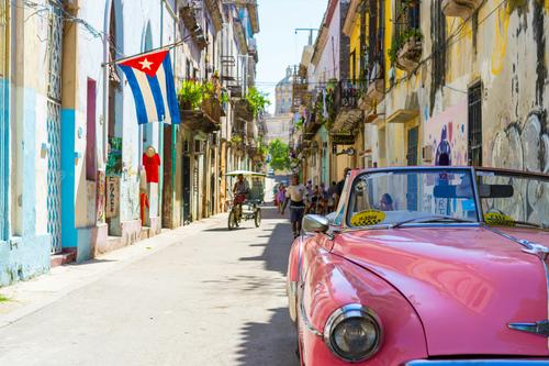 Calle en La Habana, Cuba