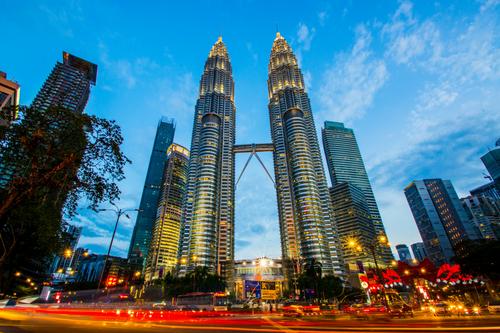 Skyscraper in Kuala Lumpur, Malaysia