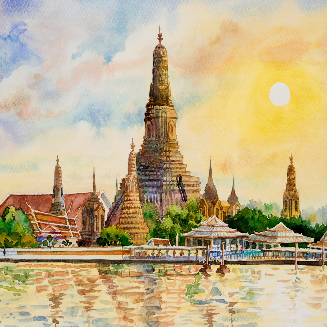Wat Arun Temple in Bangkok