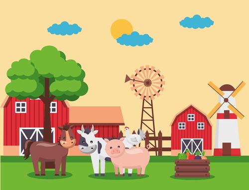 Happy farm