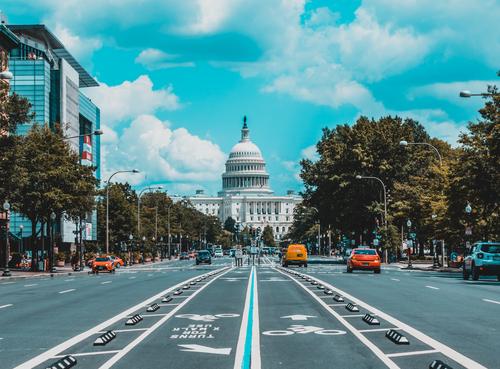 Road to Capitol Building, Washington D.C.