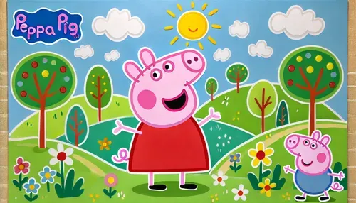 Peppa Pig drawing